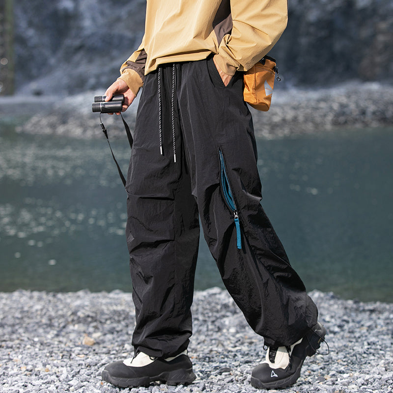 Urban Outdoor Techwear Tactical Pants – Water Repellent, Anti-Static & Breathable Nylon Cargo Pants