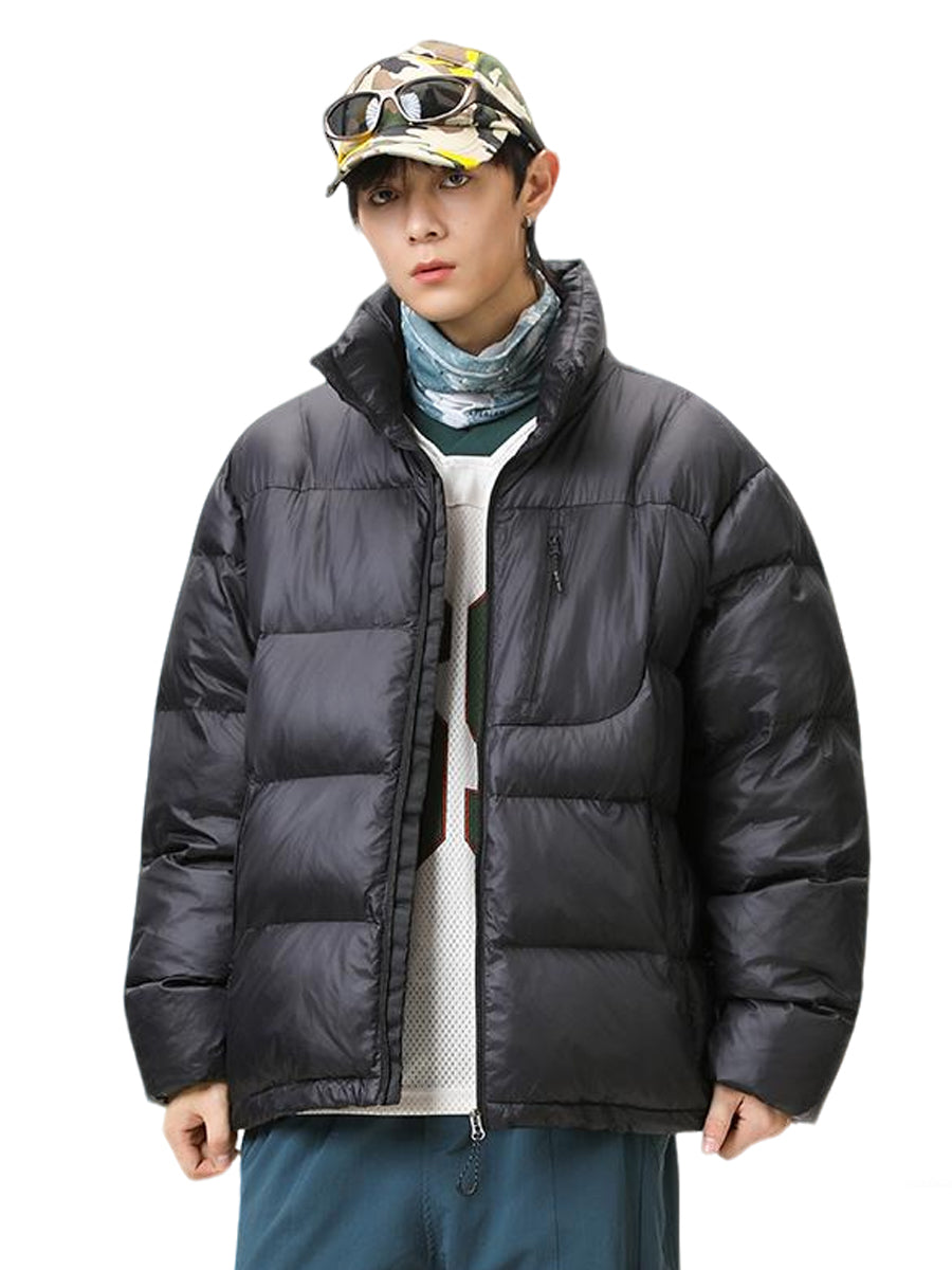 LULU MACH Quilted Puffer Jacket - Lightweight Warm Winter Coat for Men & Women