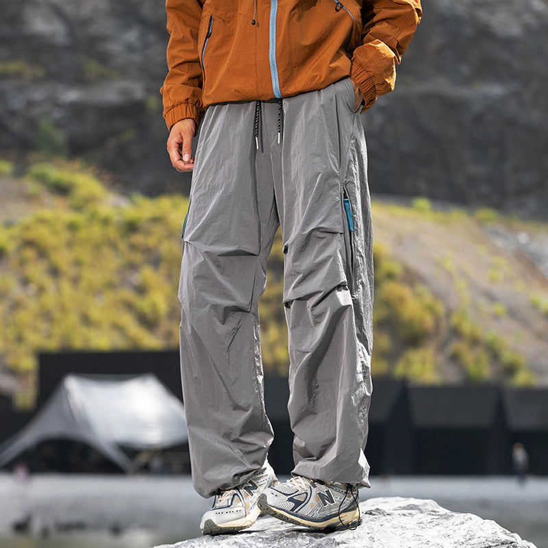 Urban Outdoor Techwear Tactical Pants – Water Repellent, Anti-Static & Breathable Nylon Cargo Pants