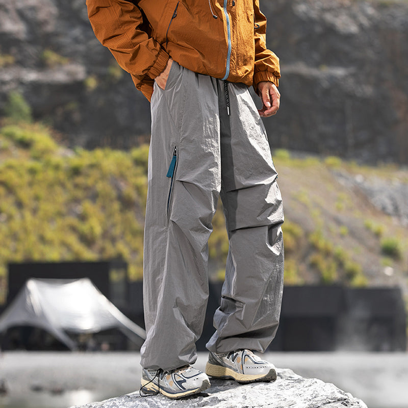 Urban Outdoor Techwear Tactical Pants – Water Repellent, Anti-Static & Breathable Nylon Cargo Pants