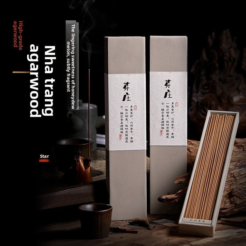 Authentic Vietnamese Nha Trang agarwood incense Hainan agarwood natural sandalwood incense household indoor tea aromatherapy