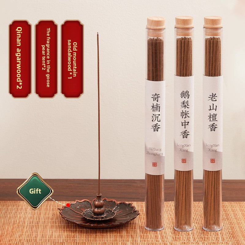 Eaglewood Pear Blossom Incense Sticks Natural Sandalwood Aroma for Bedroom Relaxation Stress Relief Long Lasting Fragrance Sleep Aid