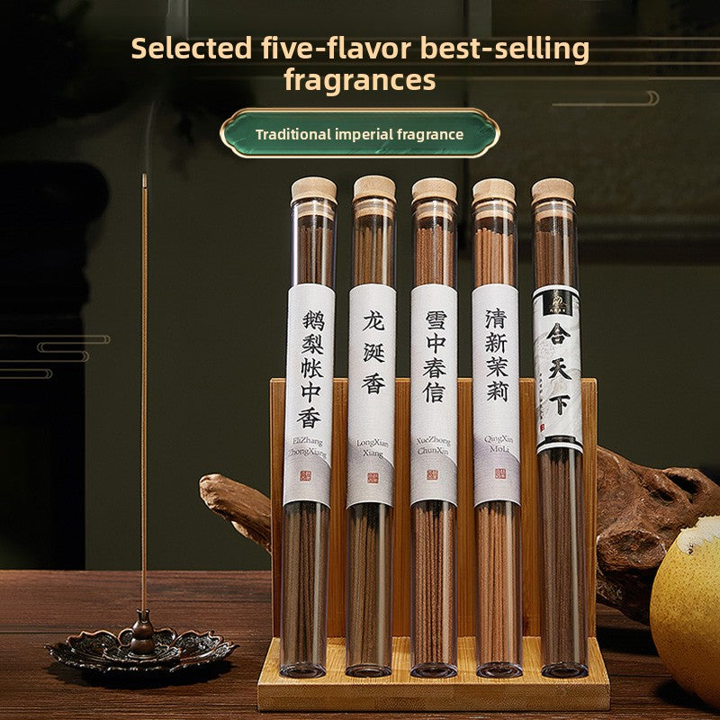 Eaglewood Pear Blossom Incense Sticks Natural Sandalwood Aroma for Bedroom Relaxation Stress Relief Long Lasting Fragrance Sleep Aid