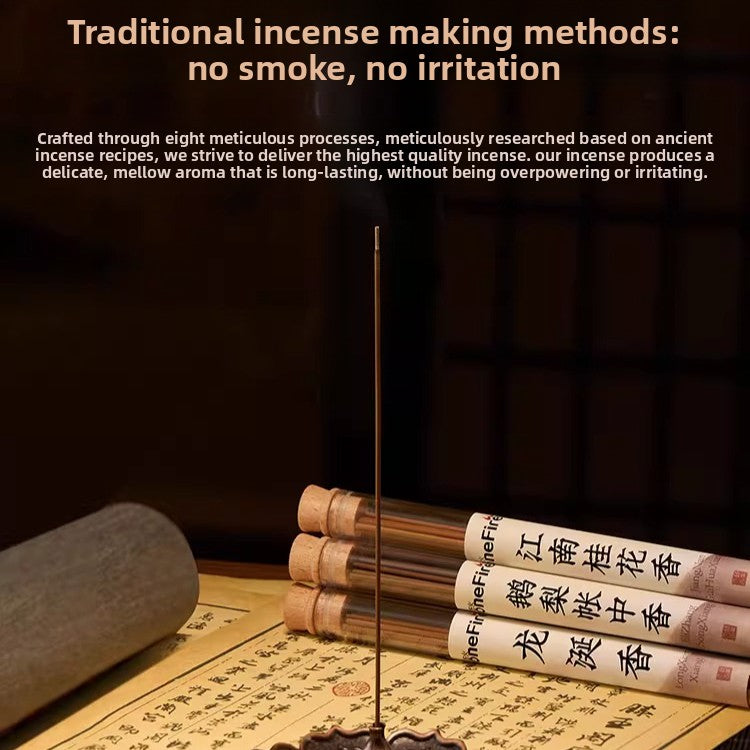 Line Sandalwood Household Indoor Incense Natural Lasting Aromatherapy Pear Tent Fragrant Nha Trang Agarwood Osmanthus Fragrant Wormwood