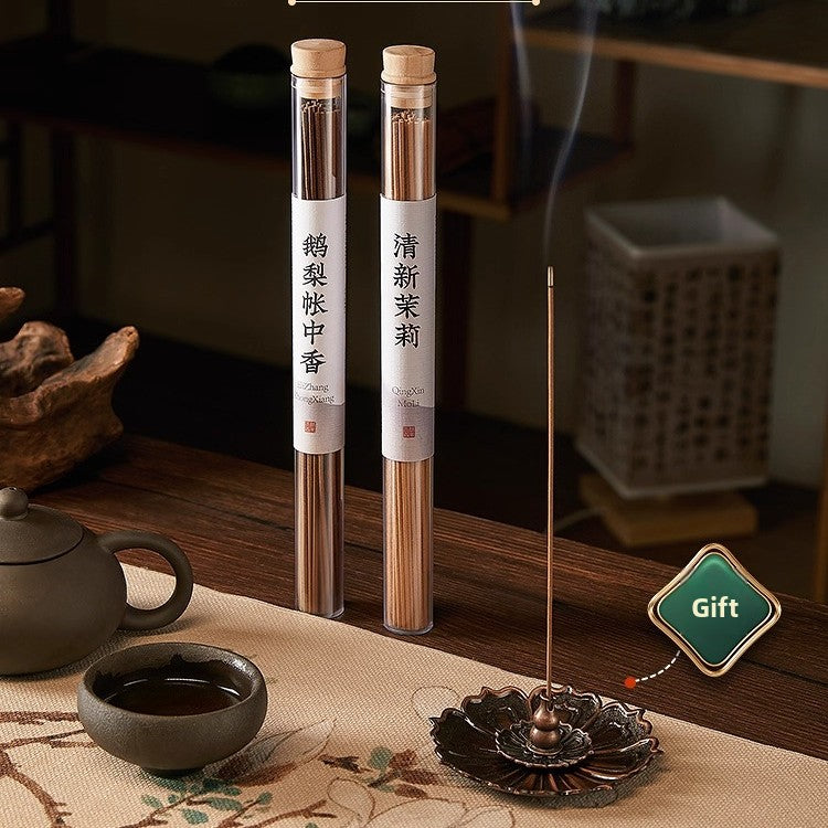 Eaglewood Pear Blossom Incense Sticks Natural Sandalwood Aroma for Bedroom Relaxation Stress Relief Long Lasting Fragrance Sleep Aid