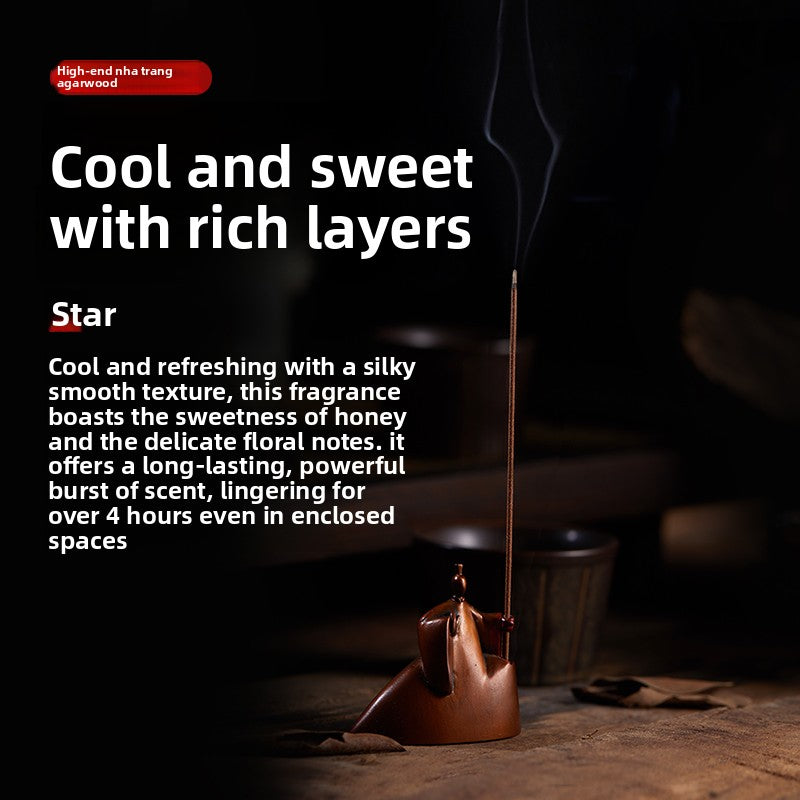 Authentic Vietnamese Nha Trang agarwood incense Hainan agarwood natural sandalwood incense household indoor tea aromatherapy