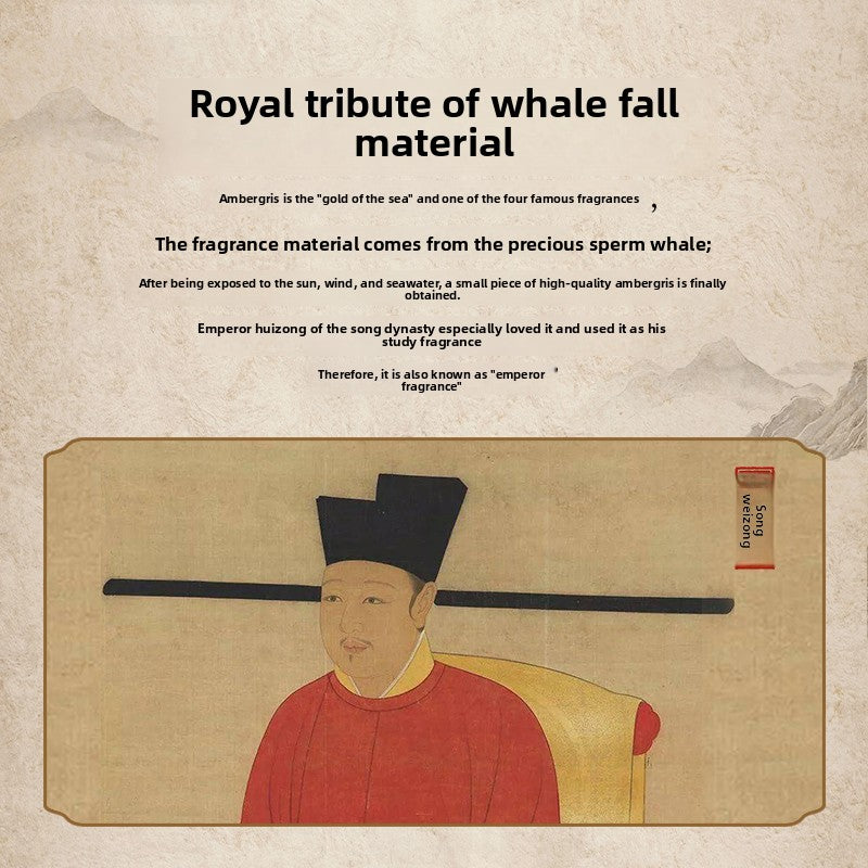 Authentic ambergris incense incense agarwood incense home study incense sandalwood pan incense office drinking tea comfortable aromatherapy