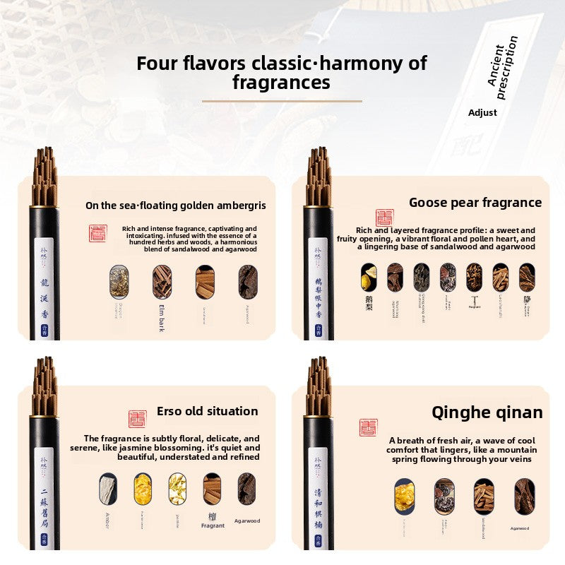 Pak Chi Pear Tent Incense Sandalwood Incense Home Indoor Bedroom Incense Agarwood Yoga Aromatherapy Pan Incense