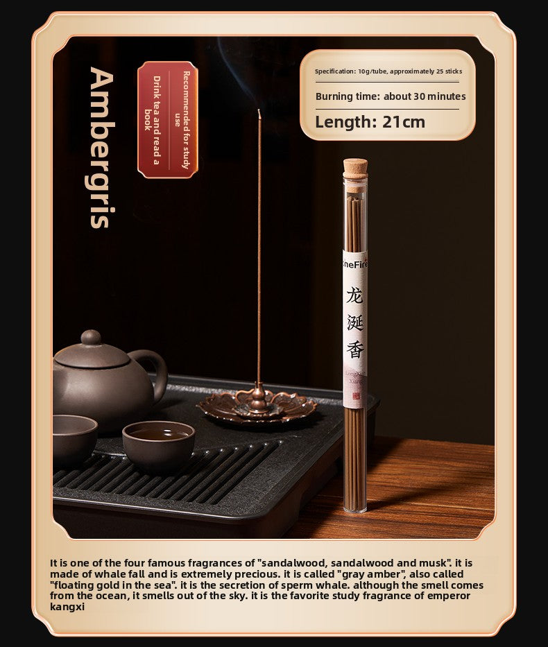 Line Sandalwood Household Indoor Incense Natural Lasting Aromatherapy Pear Tent Fragrant Nha Trang Agarwood Osmanthus Fragrant Wormwood