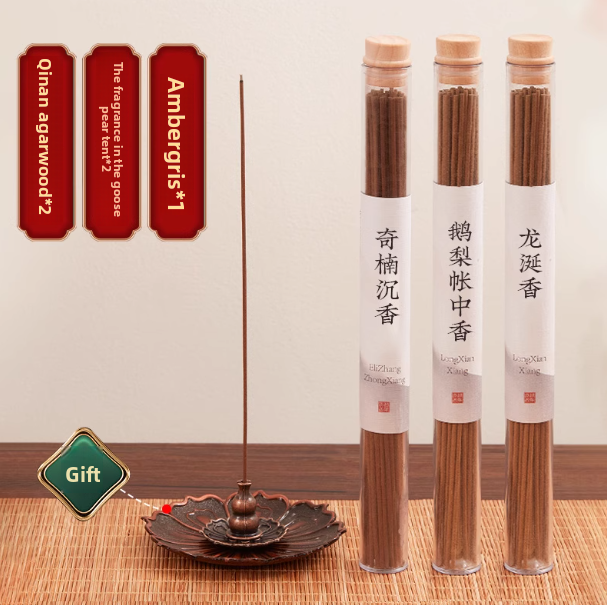 Line Sandalwood Household Indoor Incense Natural Lasting Aromatherapy Pear Tent Fragrant Nha Trang Agarwood Osmanthus Fragrant Wormwood